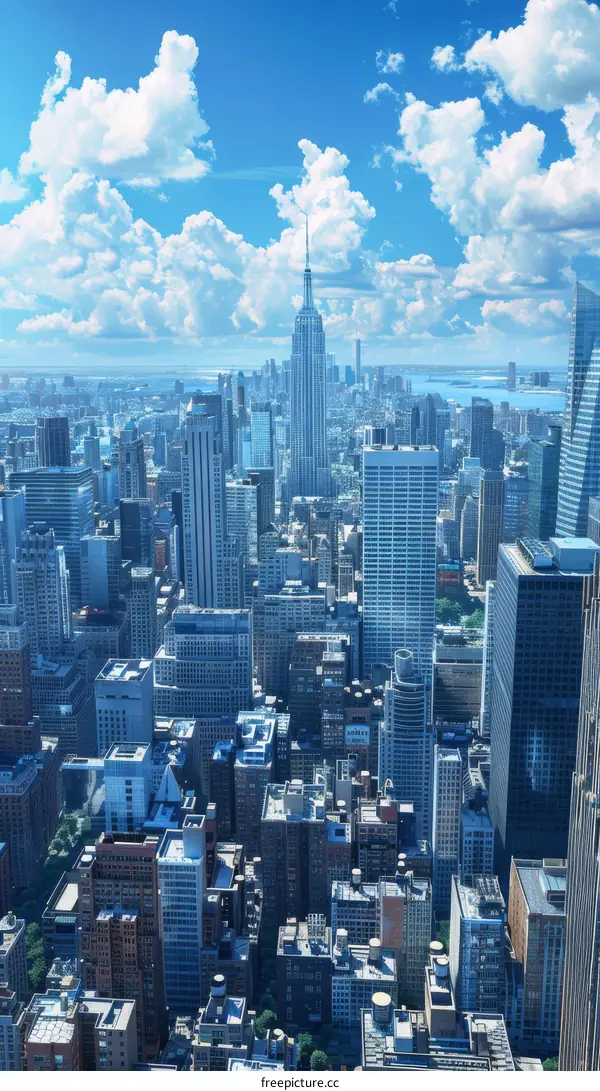 New York City Skyline with the Empire State Building