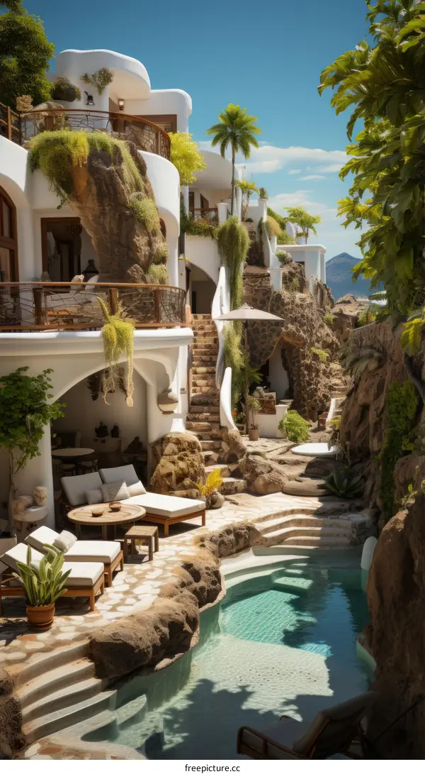 Luxury Cliffside Villa with Infinity Pool and Sea Views