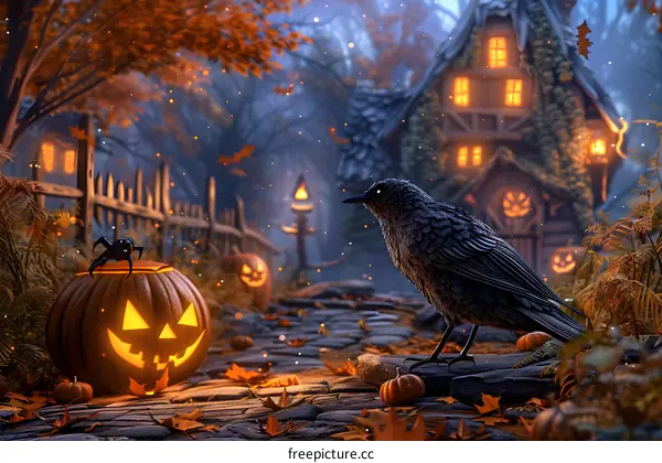 Halloween Pumpkin Jack O Lantern