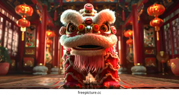 Lion dance