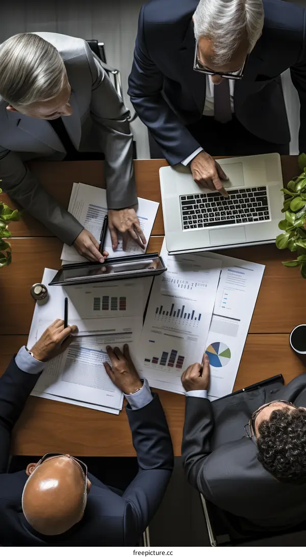 Business people meeting and brainstorming in the office