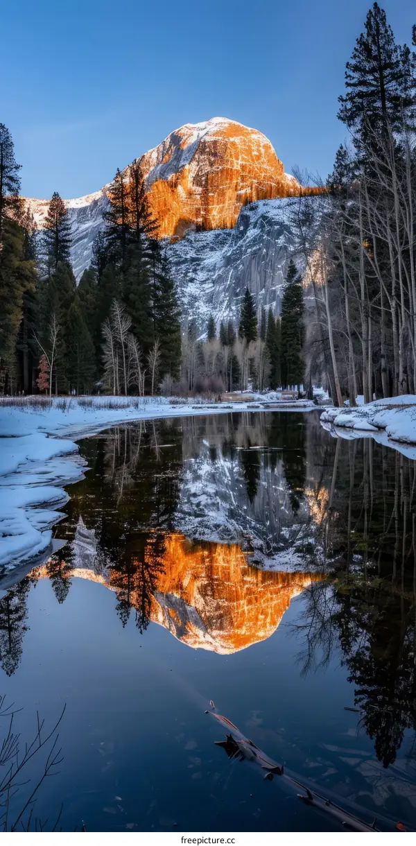 Half Dome at Sunset, Yosemite National Park