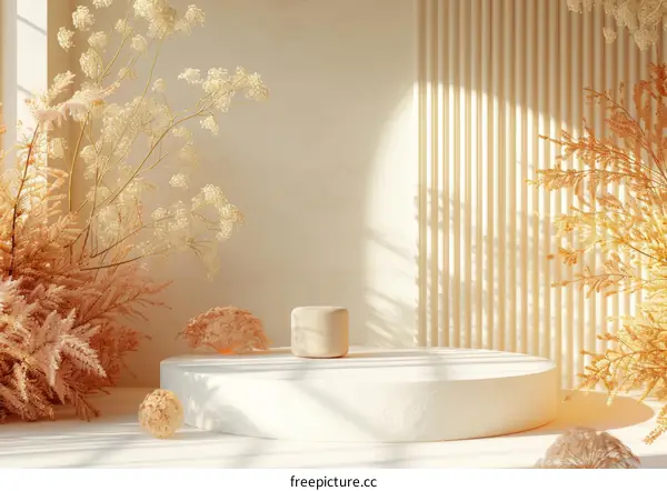 Elegant Minimalist Autumnal Display