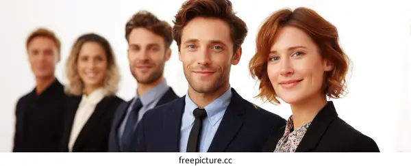 Business Professionals Team Portrait