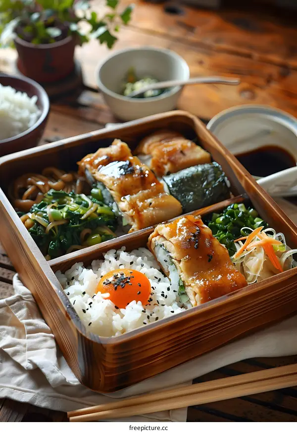 Japanese Eel Bento Box