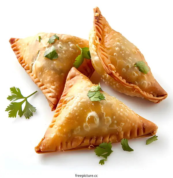 Samosas are a popular street food in many parts of the world including India, Pakistan, and Bangladesh