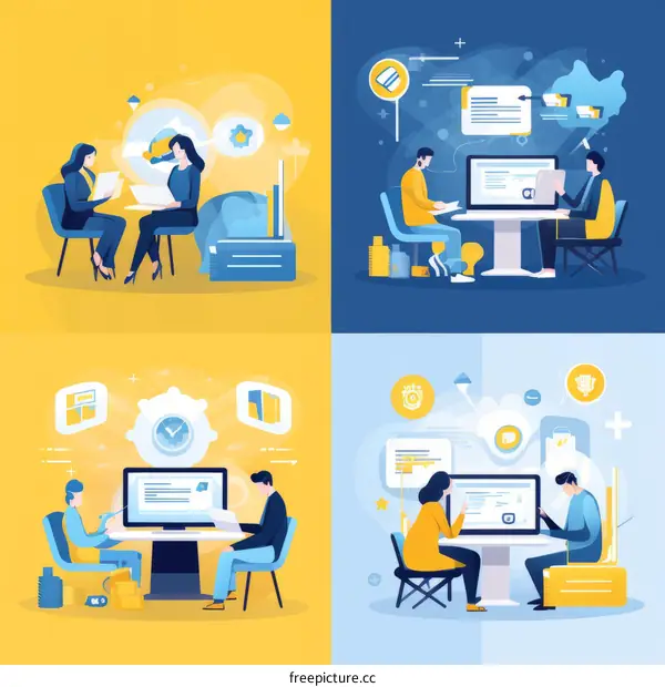 Collaborative Teamwork in the Office