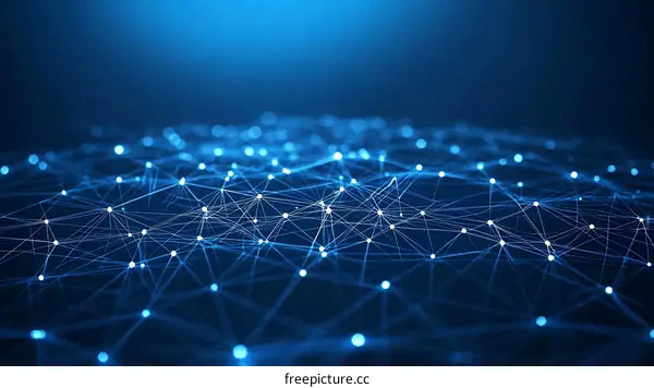 Abstract Digital Network Connections