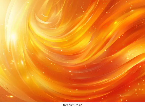 Abstract Flame Spiral Design