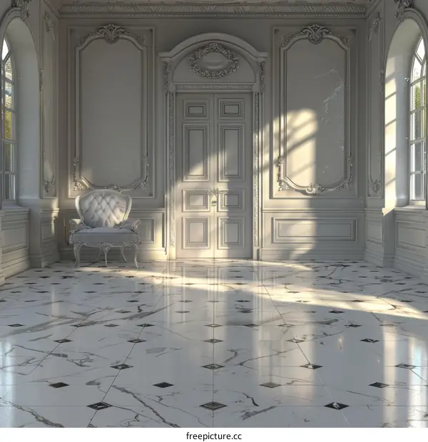 Elegant Interior Design of a Luxurious Room