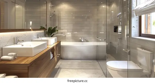 Modern Luxury Bathroom Interior Design