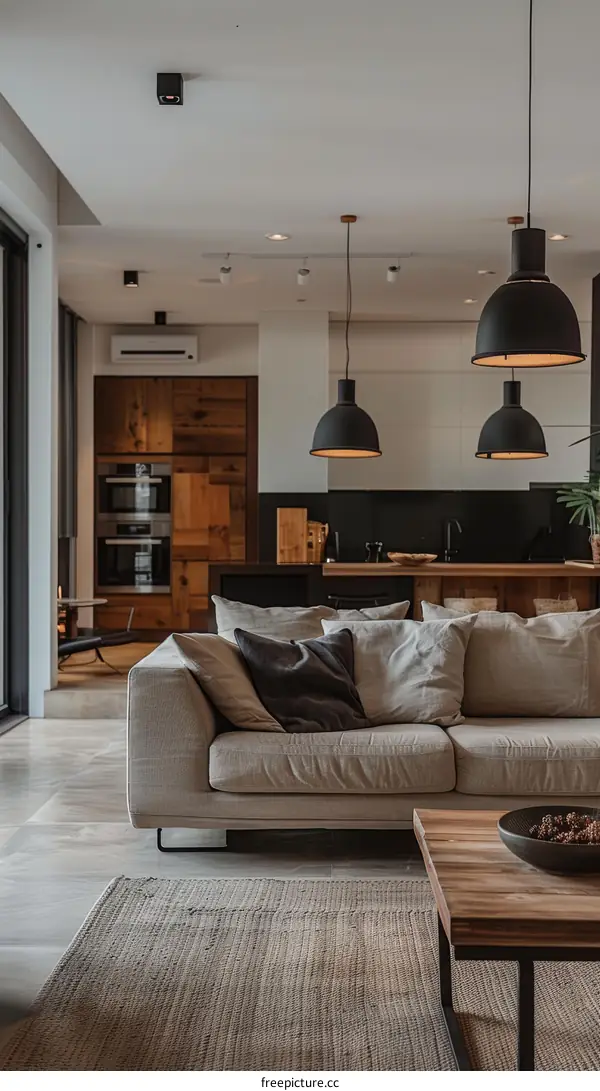 Modern Minimalist Living Room Interior Design