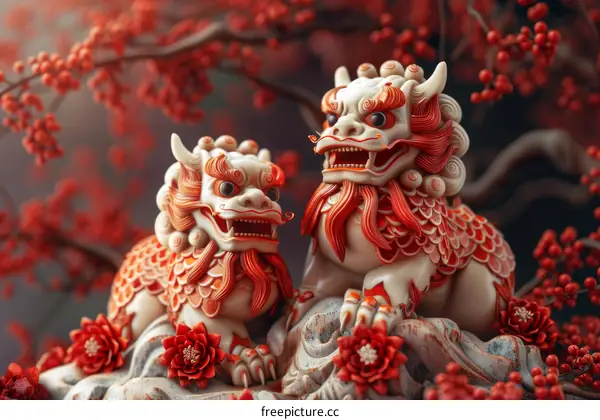 Chinese Guardian Lions: Symbols of Fortune and Wealth