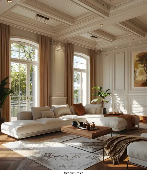 European-style living room