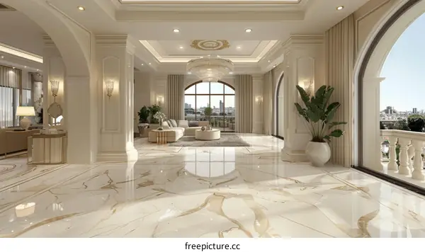 Bright and Airy Contemporary Living Room Interior Design