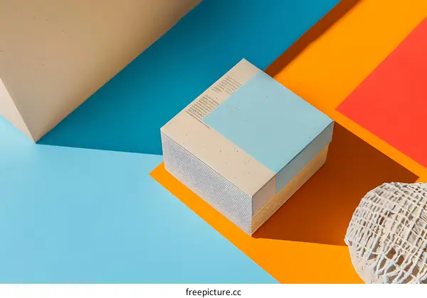 Minimalist Product Photography on Colorful Background