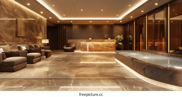 Modern Hotel Lobby Interior Design