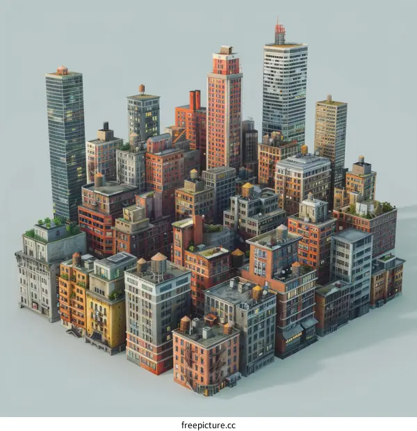 Modern City Architecture