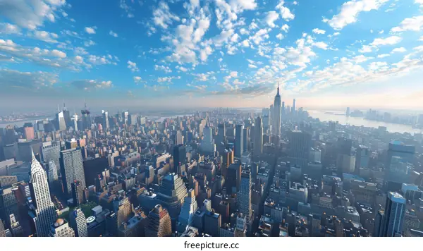 New York City Skyline Panorama