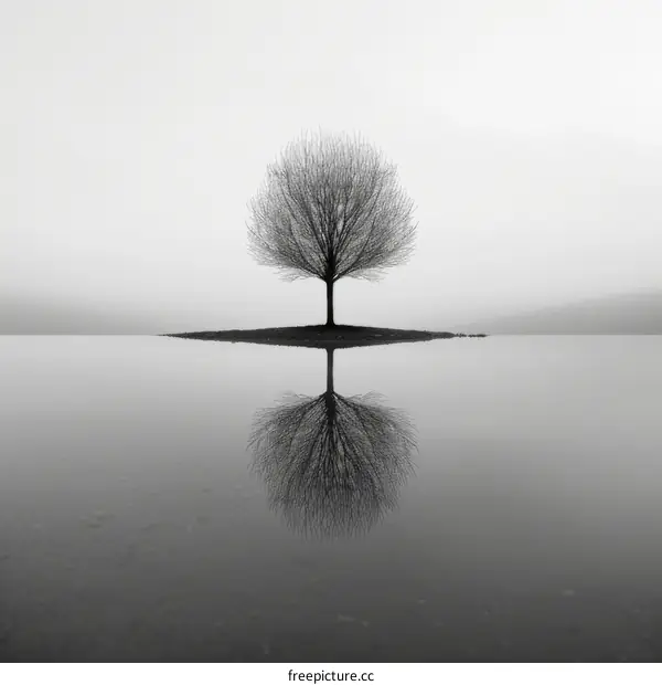 A Tree in the Middle of a Flooded Field