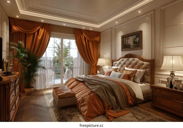 Luxury Classic Bedroom Interior Design