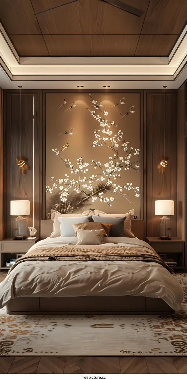 Chinese style bedroom