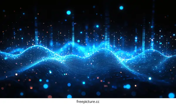 Abstract Digital Waveform Visualisation