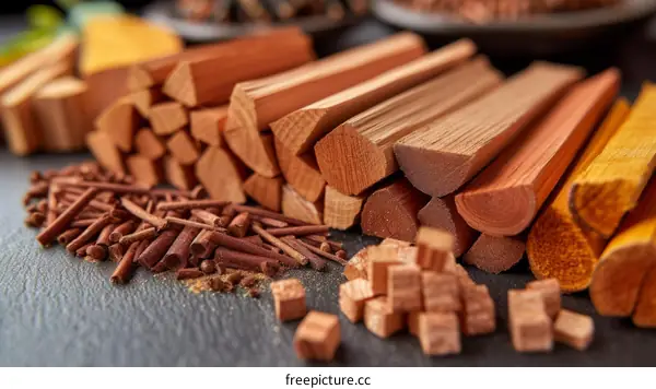 Different types of agarwood