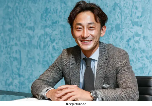 Businessman Portrait in a Modern Setting