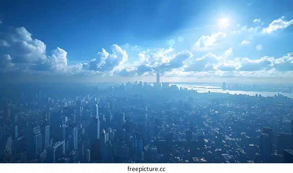 New York City Manhattan Skyline