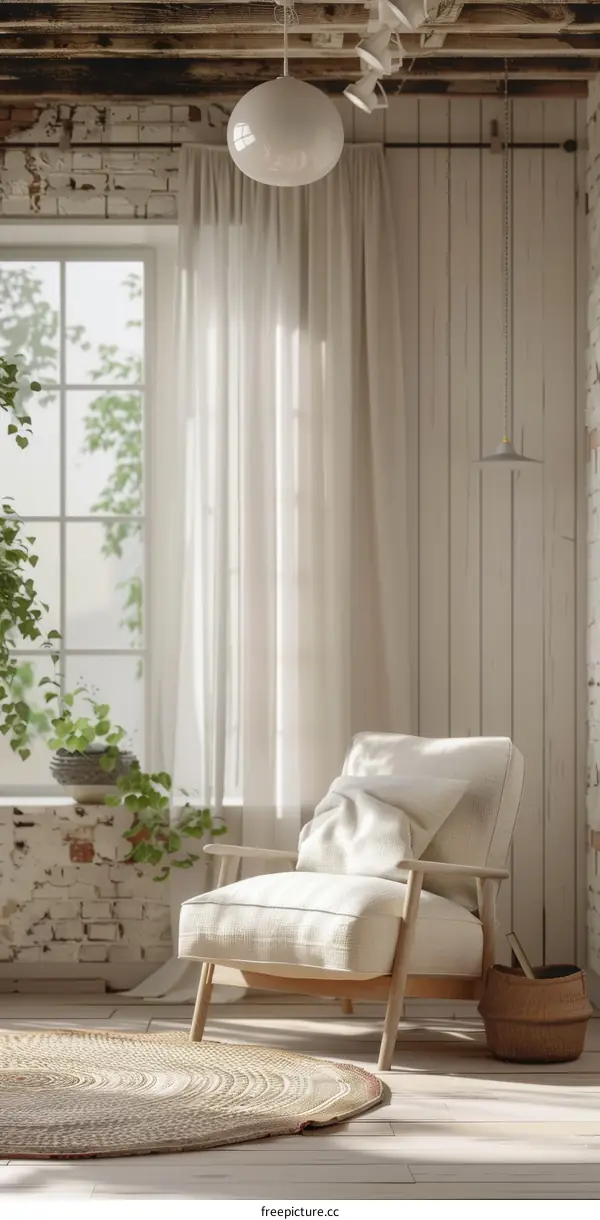 A Cozy Corner for Relaxation and Reading