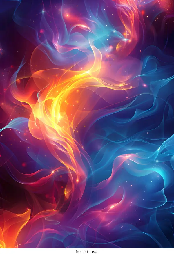 Colorful Flames