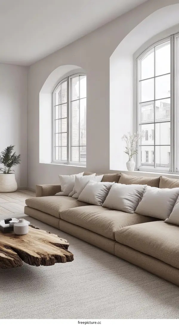 Modern Minimalist Living Room Interior Design