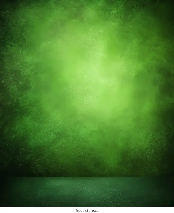 Green Textured Room Background