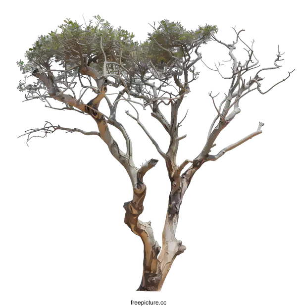 [Transparent Background PNG]Isolated Tree With White Background
