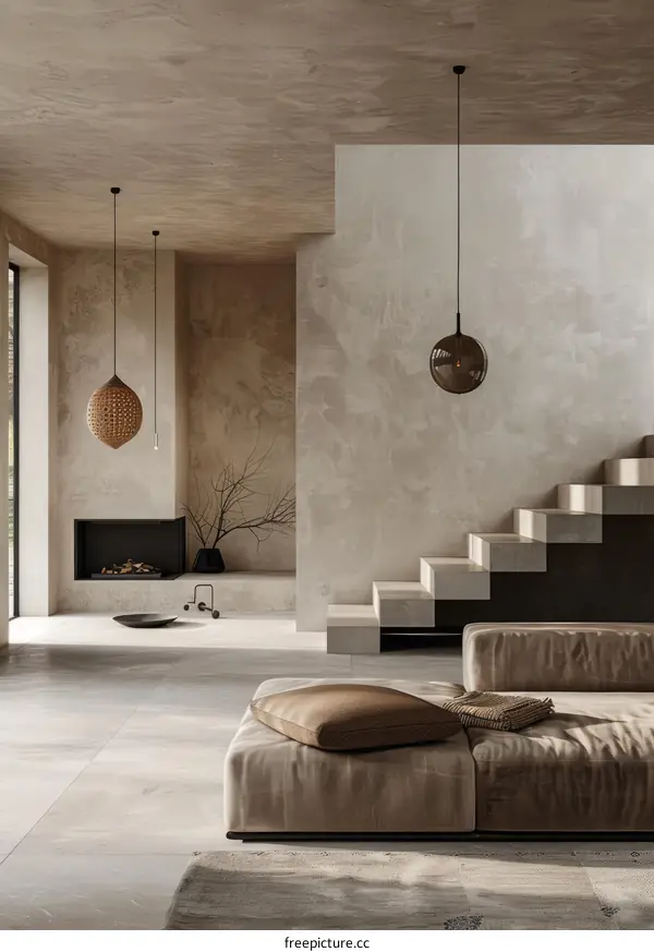 Contemporary Minimalist Living Room Decor