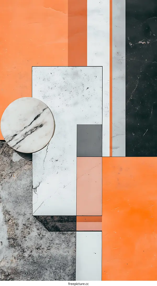 Abstract Geometric Shapes and Colors