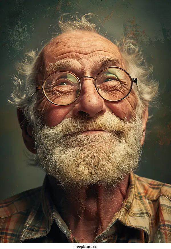 Portrait of a Smiling Senior Man