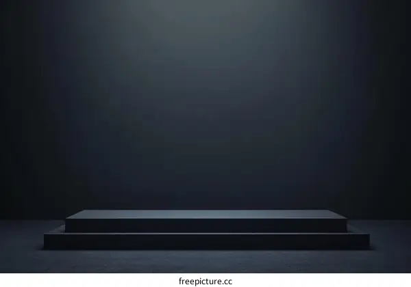 Dark Minimalist Product Display Platform