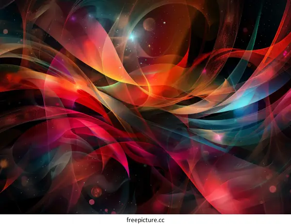 Mesmerizing Nebula in Vibrant Hues