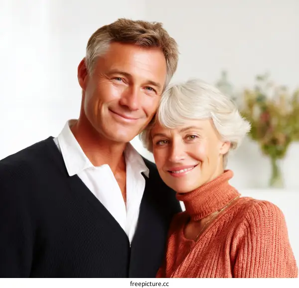 Couple Portrait of Senior Adults