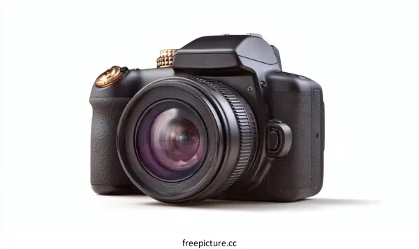 Modern Black Digital Camera Photography