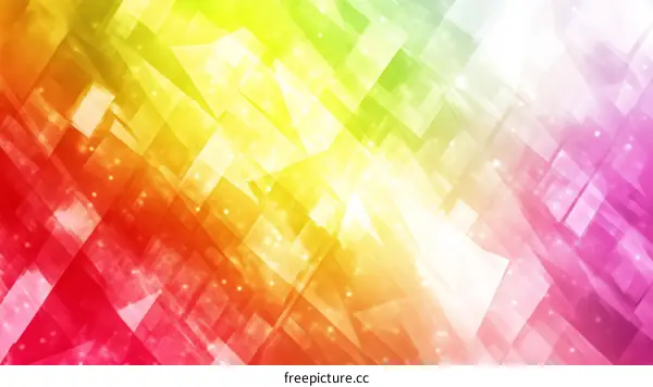 Abstract Colorful Geometric Background Design