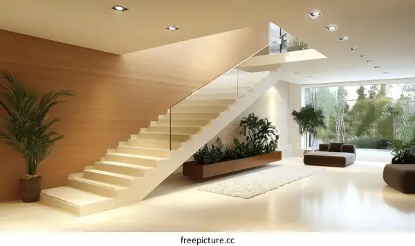 Modern Home Staircase Interior Design