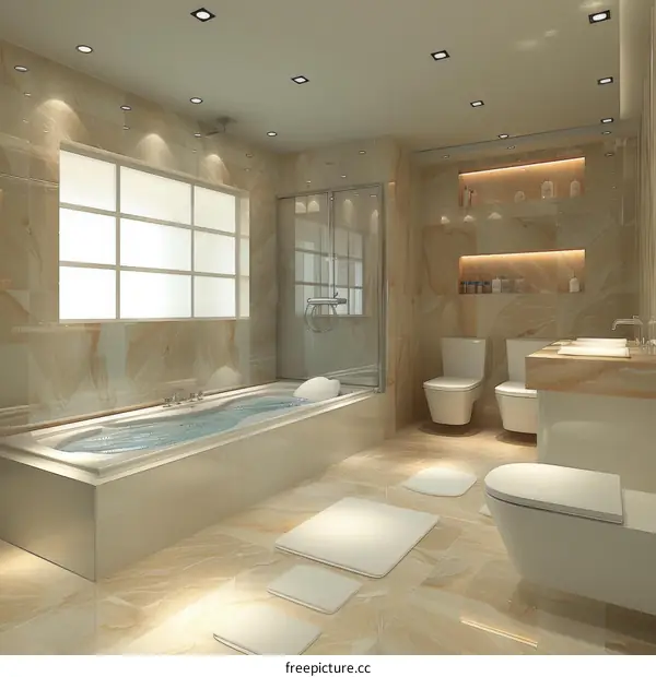 Luxury Modern Bathroom Interior Design