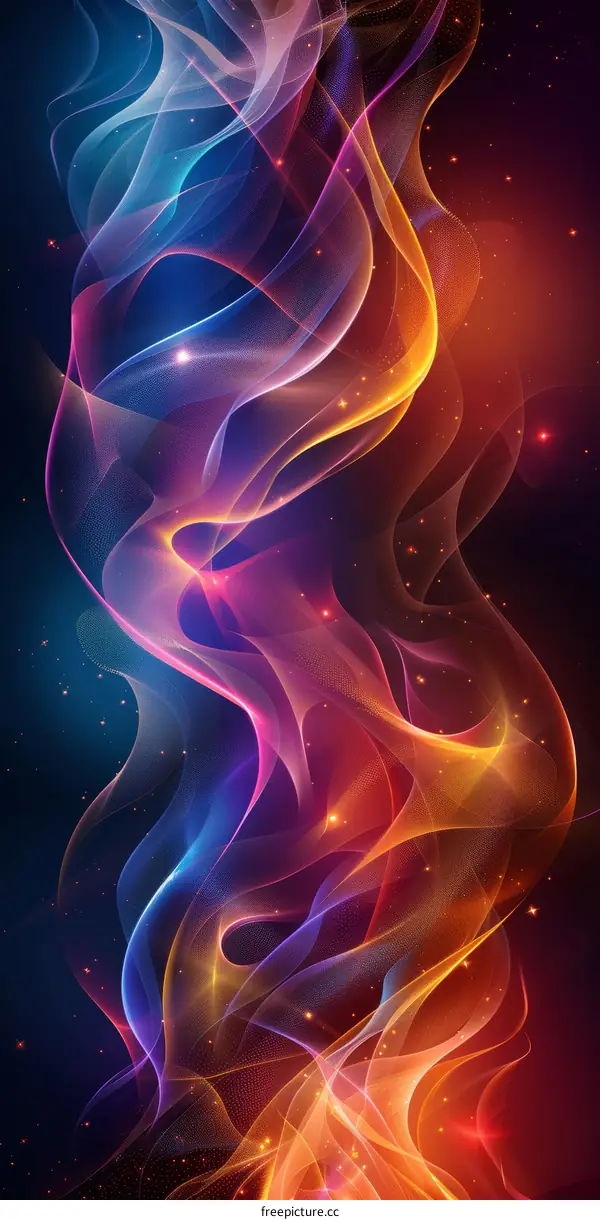 Vibrant Nebula in the Vast Expanse