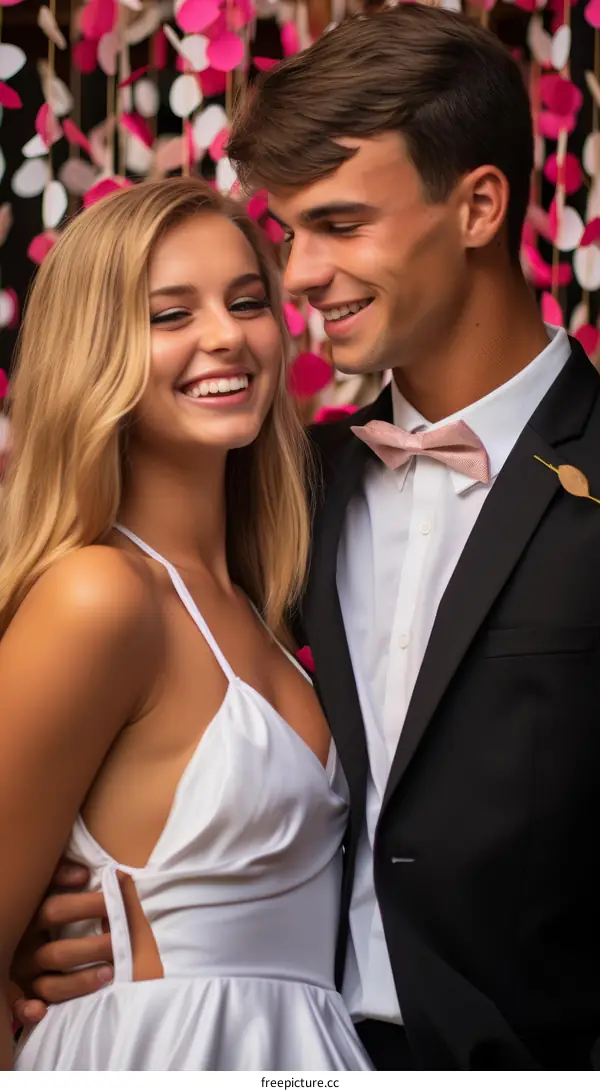 Happy Couple at a Wedding