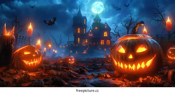 Haunting Halloween Night