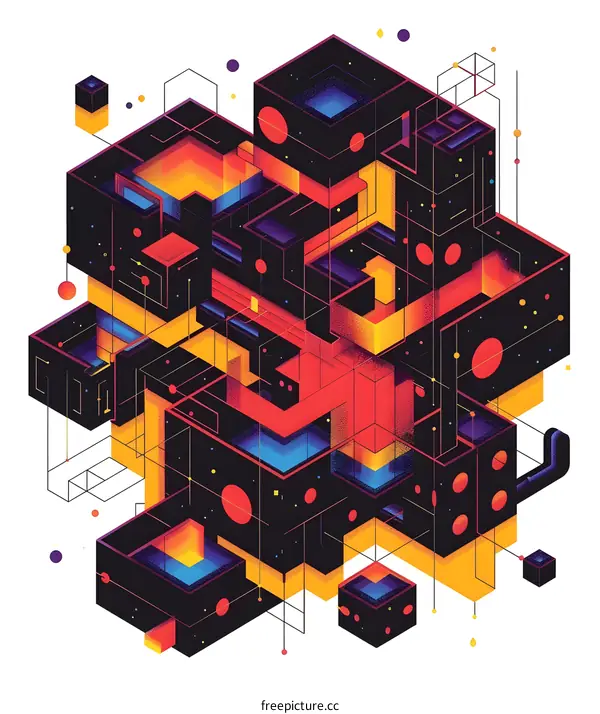 Abstract Geometric Shape Design