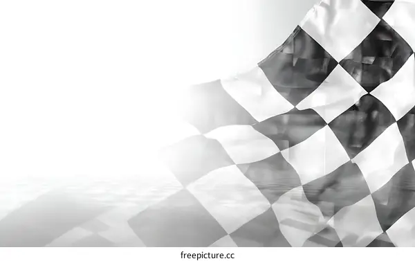 Checkered Flag Abstract Background
